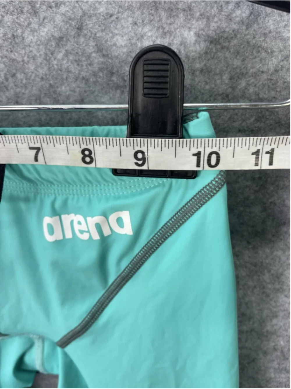 Arena Powerskin Swim Jammers Mens 30 Green Racing Drawstring Quick Dry Stretch